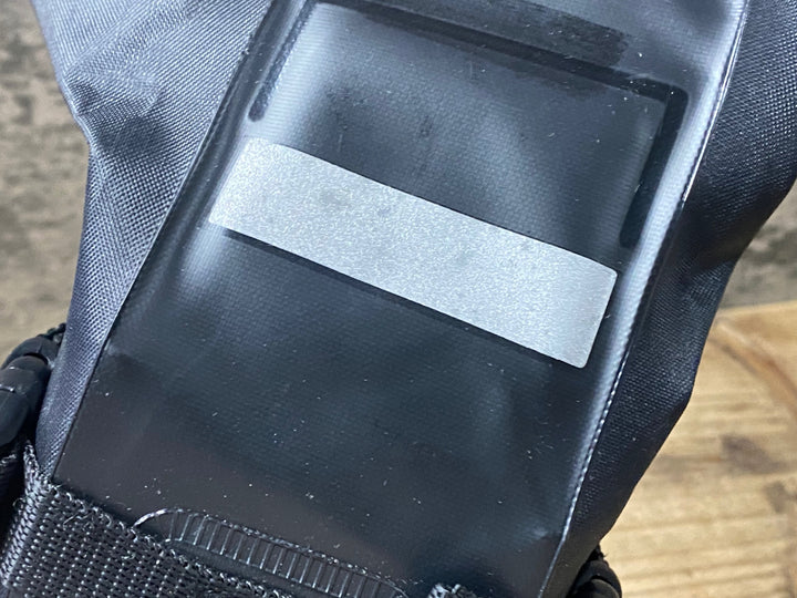 KD699 トピーク TOPEAK ウェッジ ドライバッグ (ストラップ マウント) 黒 Lサイズ
