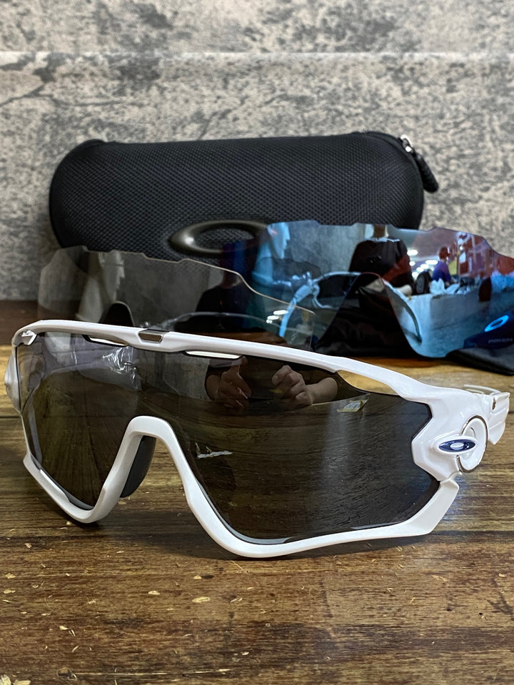 JZ338 オークリー OAKLEY JAW BREAKER サングラス アイウェア 白