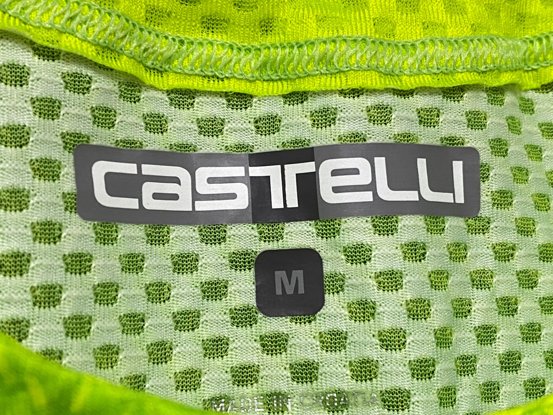 KB692 カステリ CASTELLI ノースリーブ ベースレイヤー 黄 M