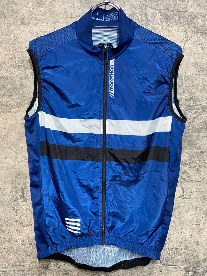 JR141 モーゼン Morethan ジレ サイクルベスト ネイビー L