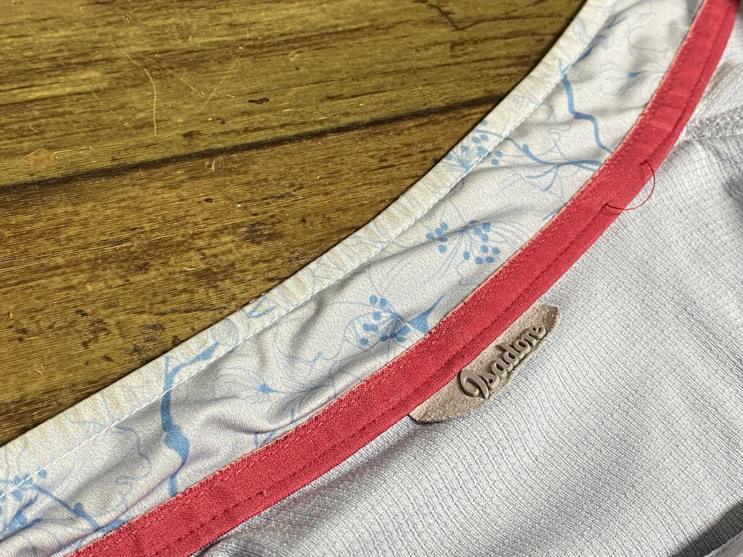 KI120 イザドア ISADORE 半袖 サイクルジャージ 紫 XS