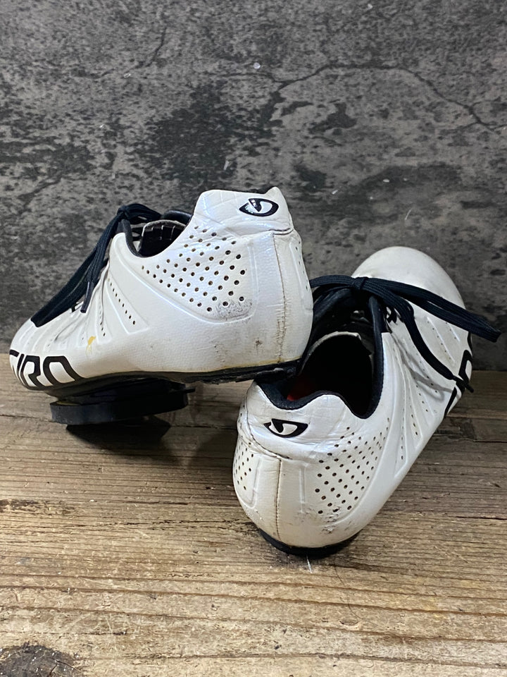 KK629 ジロ GIRO EMPIRE SLX ビンディングシューズ 白 3穴 EU42.5