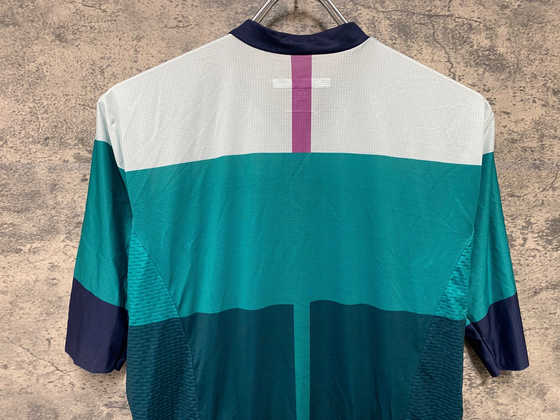 JT817 カステリ CASTELLI 半袖 サイクルジャージ 白 青 緑 L – BICI