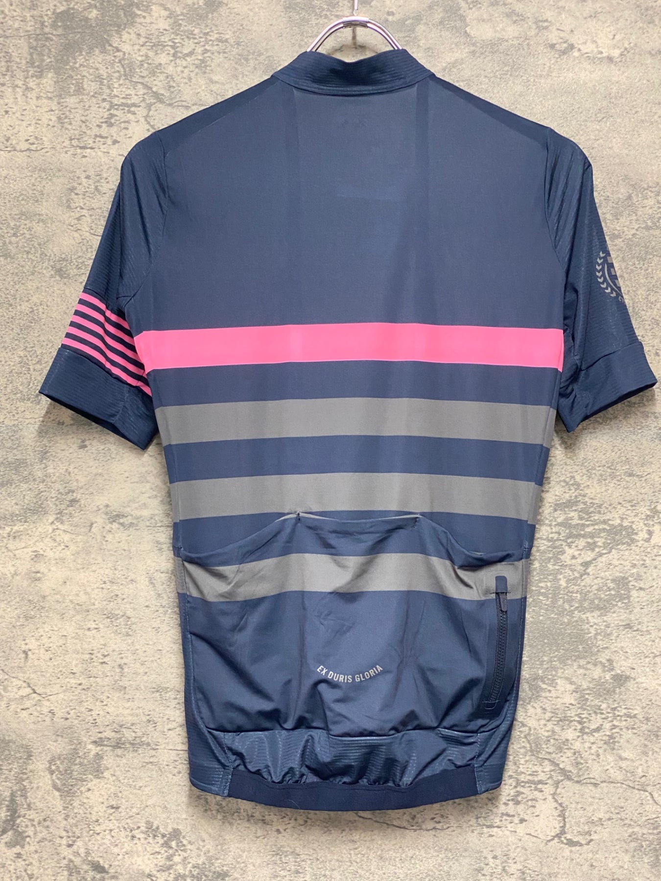 KA313 ラファ Rapha RCC PRO TEAM JERSEY 半袖 サイクルジャージ 濃紺