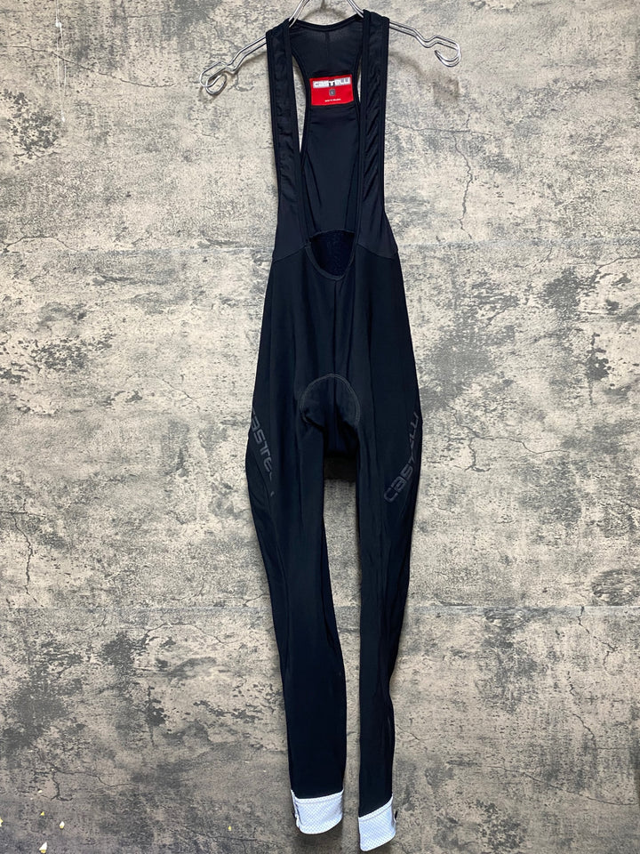 KB493 カステリ CASTELLI ビブタイツ 黒 L 裏起毛
