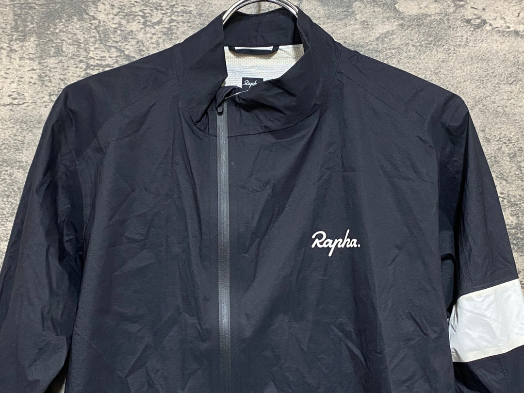 KR160 ラファ Rapha CORE RAIN JACKET Ⅱ 長袖 レインジャケット 黒 L