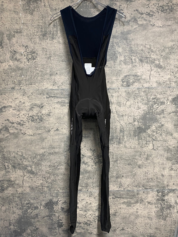 JW753 プロトンドパリ PELOTON DE PARIS Domestique Padded Tights MEN ビブタイツ 茶 XS 裏起毛
