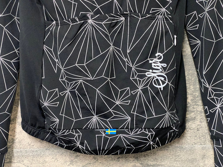 KO409 シーガー Sigr 長袖 サイクルジャージ 黒 XXS レディース