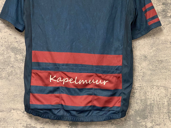 KJ112 カペルミュール KAPELMUUR 半袖 サイクルジャージ ネイビー L