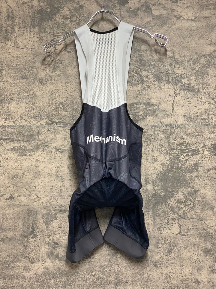 KM711 パスノーマルスタジオ PAS NORMAL STUDIOS MECHANISM LATE DROP BIB SHORTS ビブショーツ グレー S