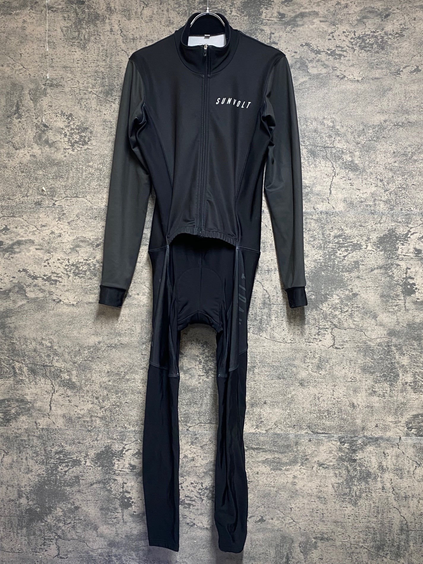 KD281 サンボルト SUNVOLT 長袖 ワンピース 黒 M 裏起毛 ※スレ – BICI