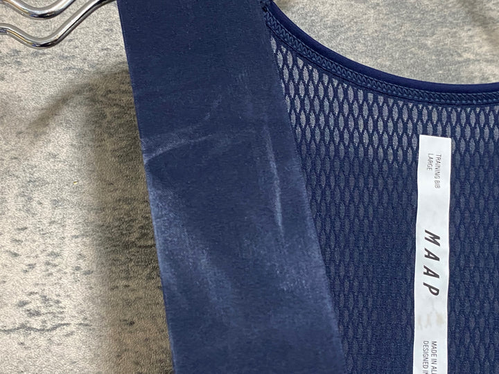 JN101 マープ MAAP TRAINING BIB ビブショーツ 青 L