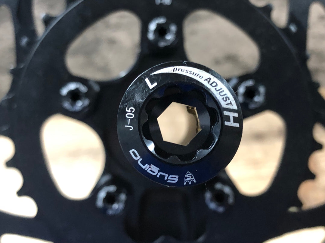 JY545 スギノ SUGINO OX IDS24 クランクセット 黒 48/32T 172.5mm