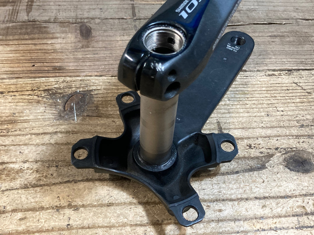 KF580 シマノ SHIMANO 105 FC-5800 クランクアーム 170mm ※クランクボルト欠品