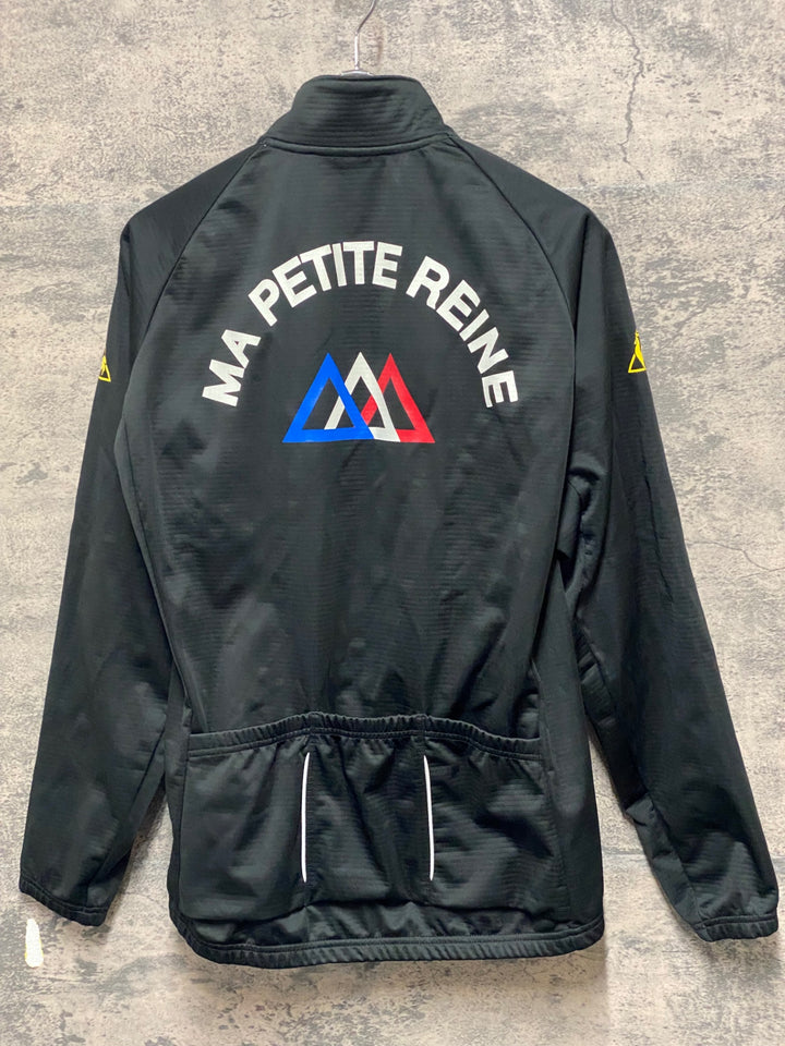 KP765 ルコックスポルティフ le coq sportif 長袖 サイクルジャケット 黒 M 裏起毛