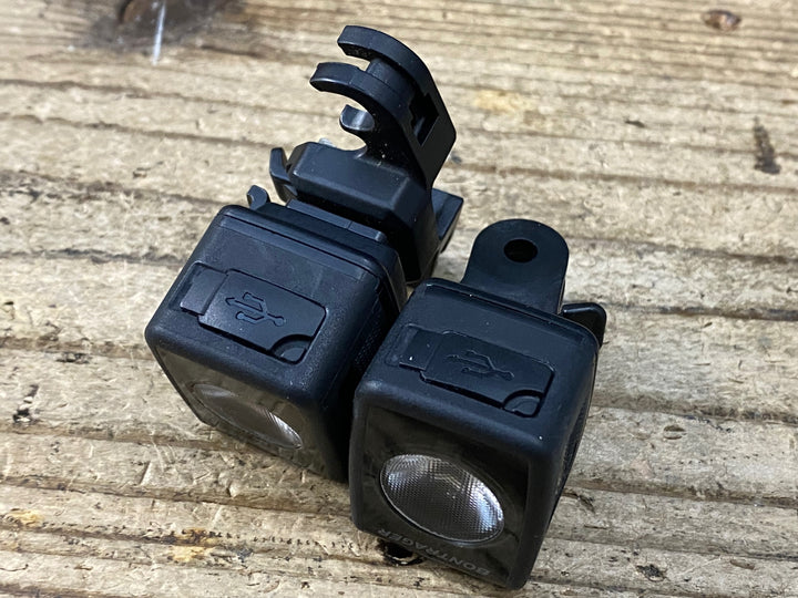 JY949 ボントレガー BONTRAGER ION 200 RT FLARE RT フロントライト リアライト 前後セット ※点灯確認済み