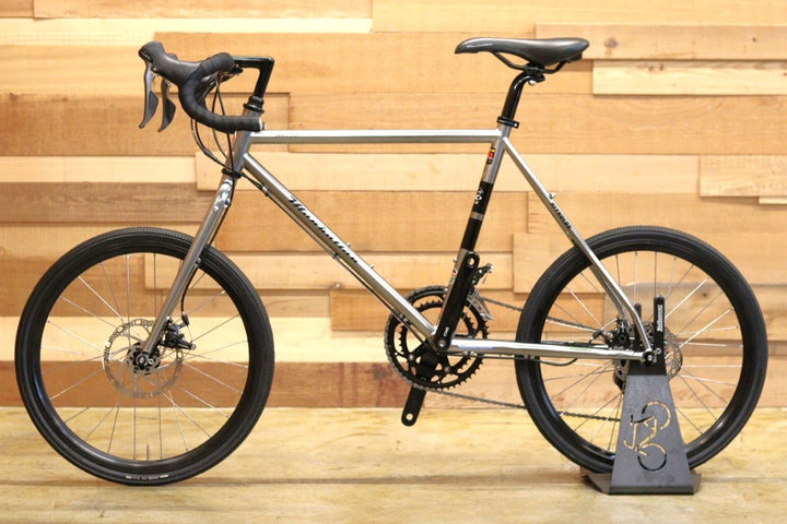 マンハッタン MANHATTAN BIKE M451SD 46サイズ シマノ クラリス R2000 8S クロモリ ミニベロ ロードバイク 20インチ 451 【立川店】