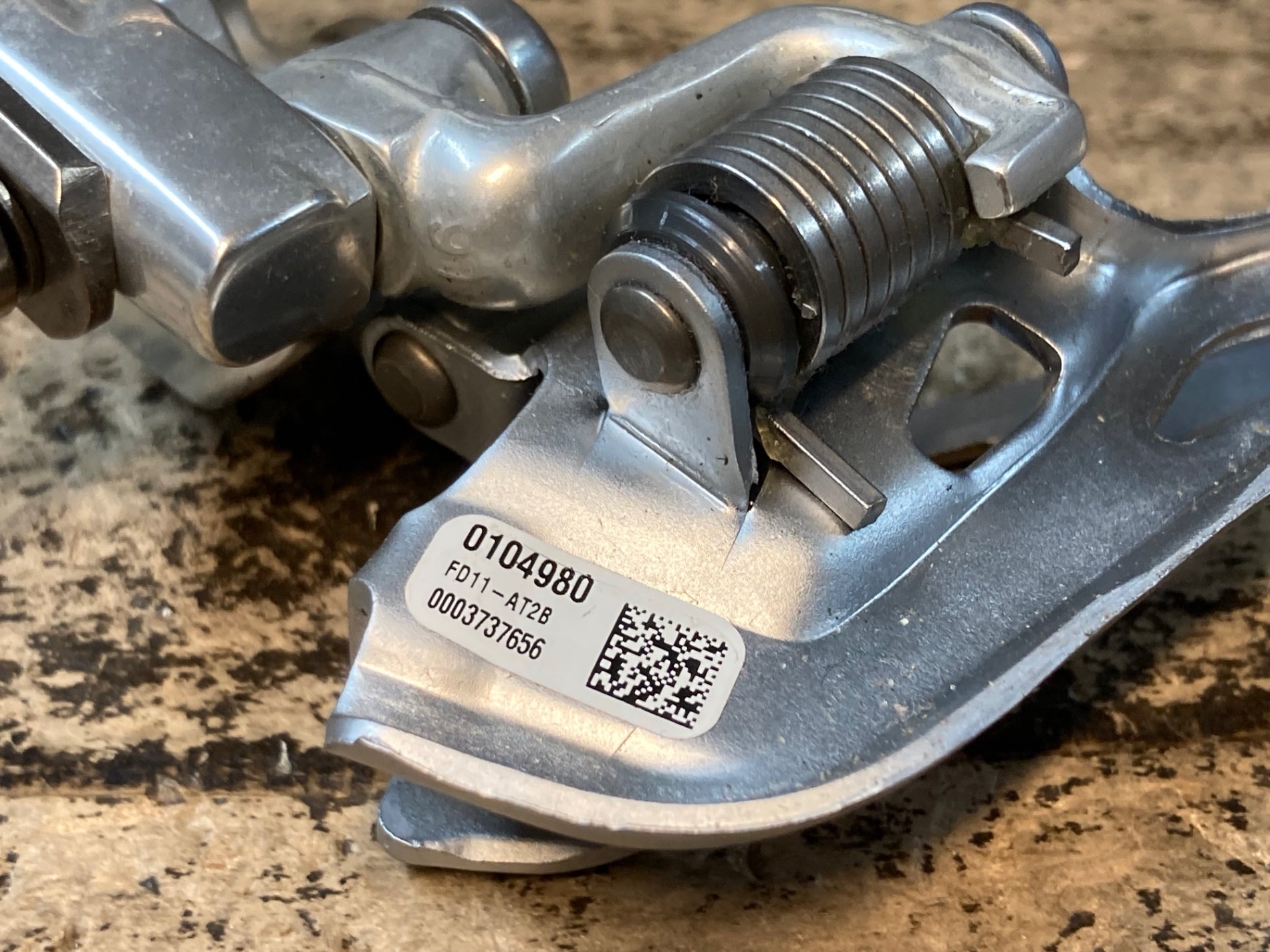 JR429 カンパニョーロ CAMPAGNOLO ATHENA FD11-AT2B フロント