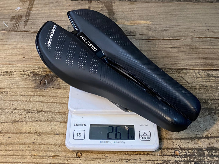 JU435 ボントレガー BONTRAGER HILO PRO サドル 黒 130mm カーボンレール