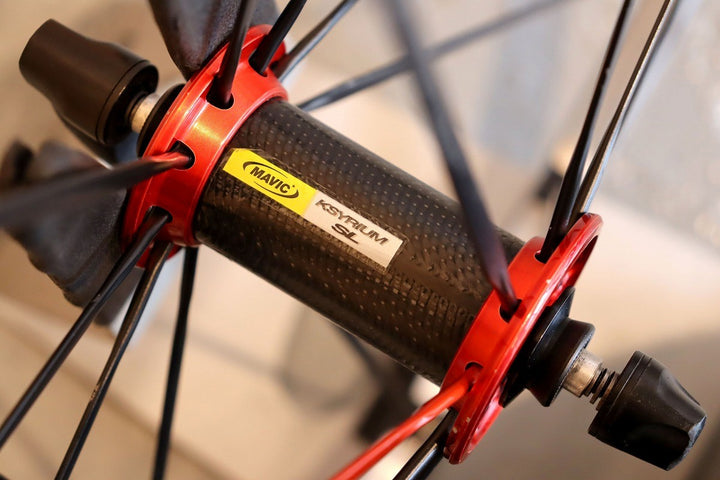 マヴィック MAVIC キシリウム KSYRIUM SL アルミ クリンチャー ホイールセット シマノ12S/11S 15C 【千葉店】