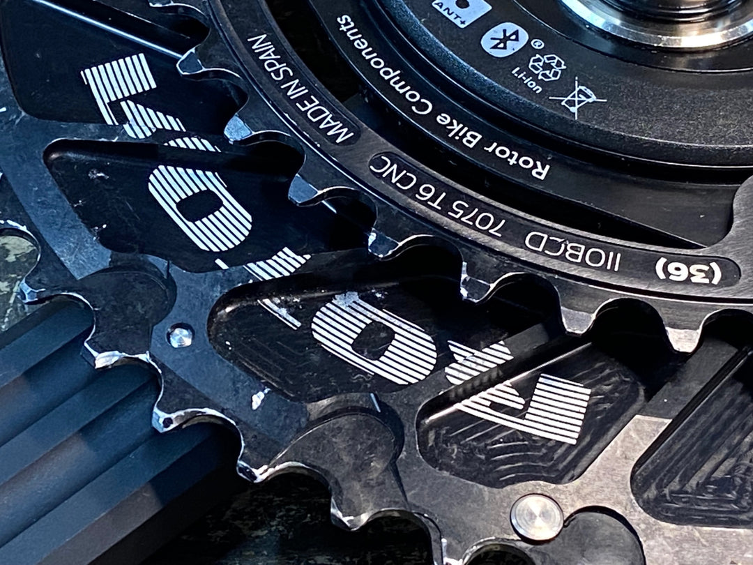 JD054 ローター ROTOR ALDHU INSPIDER パワーメーター クランクセット ROAD24 52/36 170mm 接続確認済