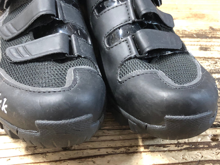KG385 フィジーク FIZIK M6 MTB shoes ビンディングシューズ 黒 SPD EU39.5 ※ペン字あり