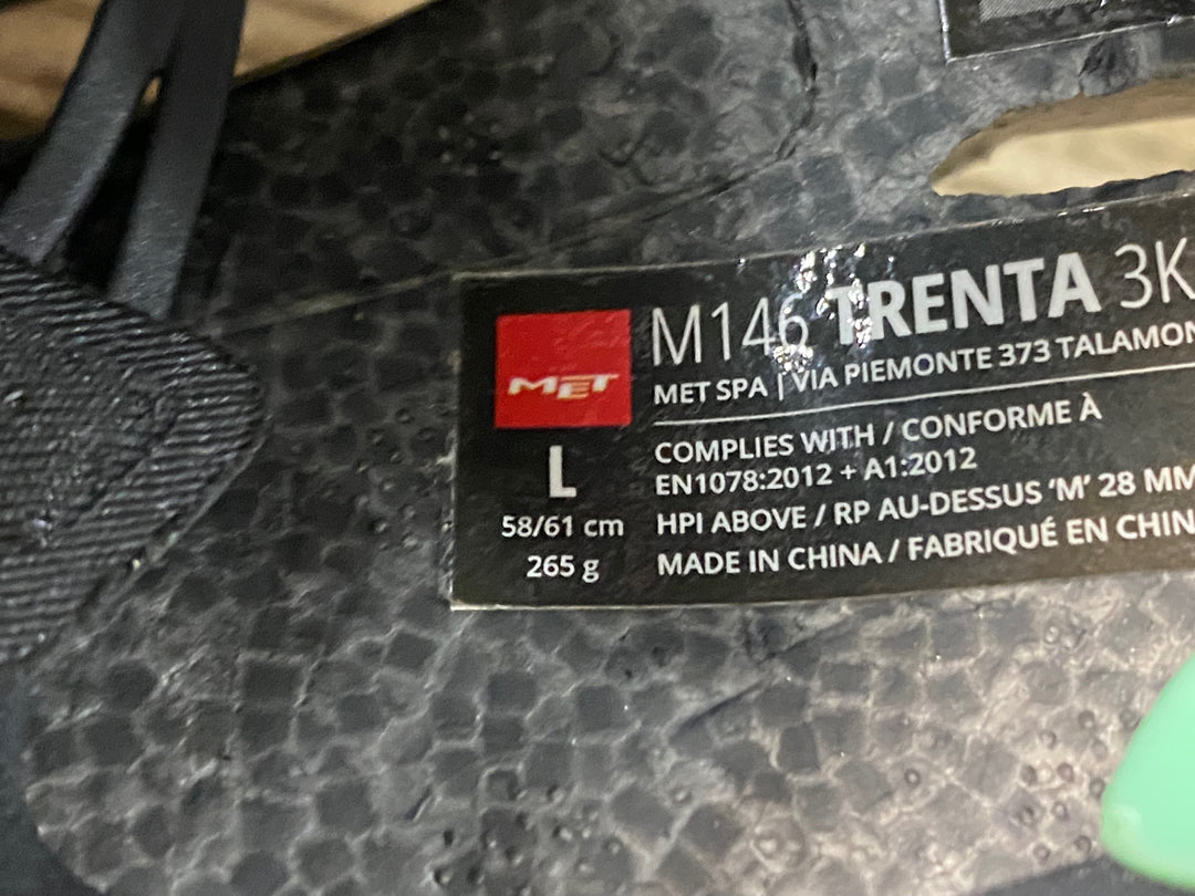 JO755 メット MET TRENTA 3K CARBON MIPS ヘルメット Lサイズ 2024年1月製造