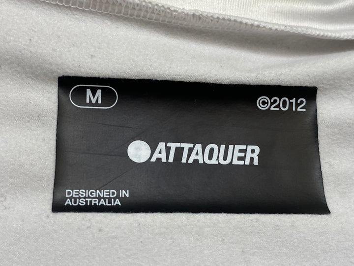 JY352 アタッカー ATTAQUER オールデイ ALL DAY 長袖 サイクルジャージ 白 M