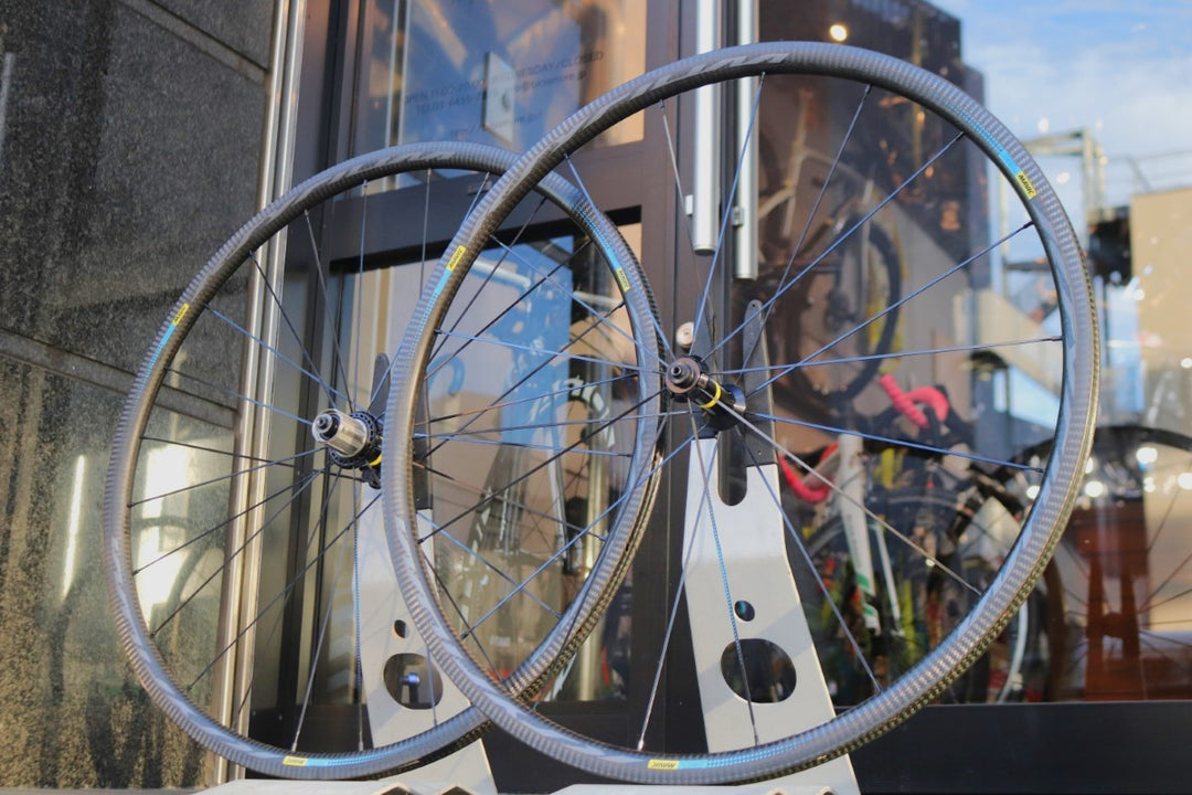 マヴィック MAVIC キシリウム KSYRIUM PRO CARBON SL T HAUTE ROUTE カーボン チューブラー ホイールセット シマノ12/11S 【東京南麻布店】