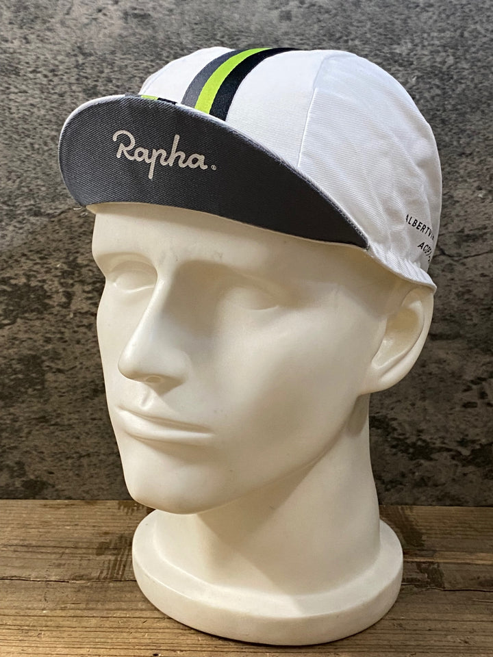 JZ557 ラファ Rapha サイクルキャップ 白 ワンサイズ