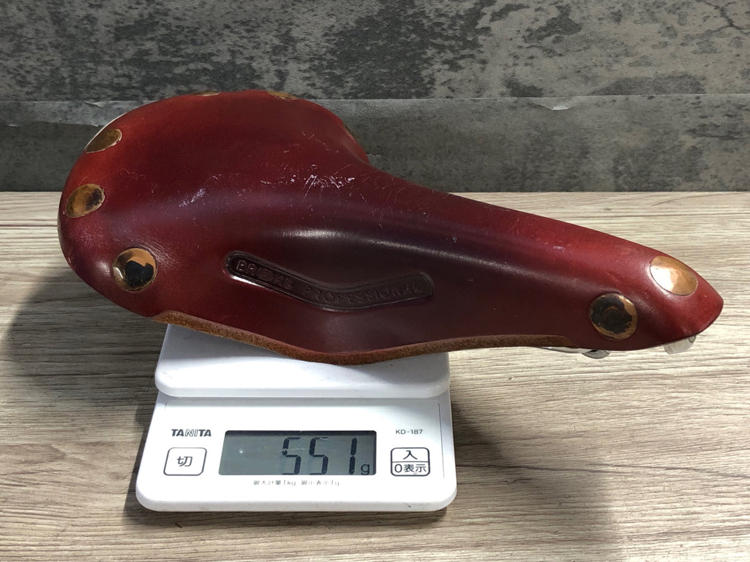 KI381 ブルックス BROOKS PROFESSIONAL 革 サドル