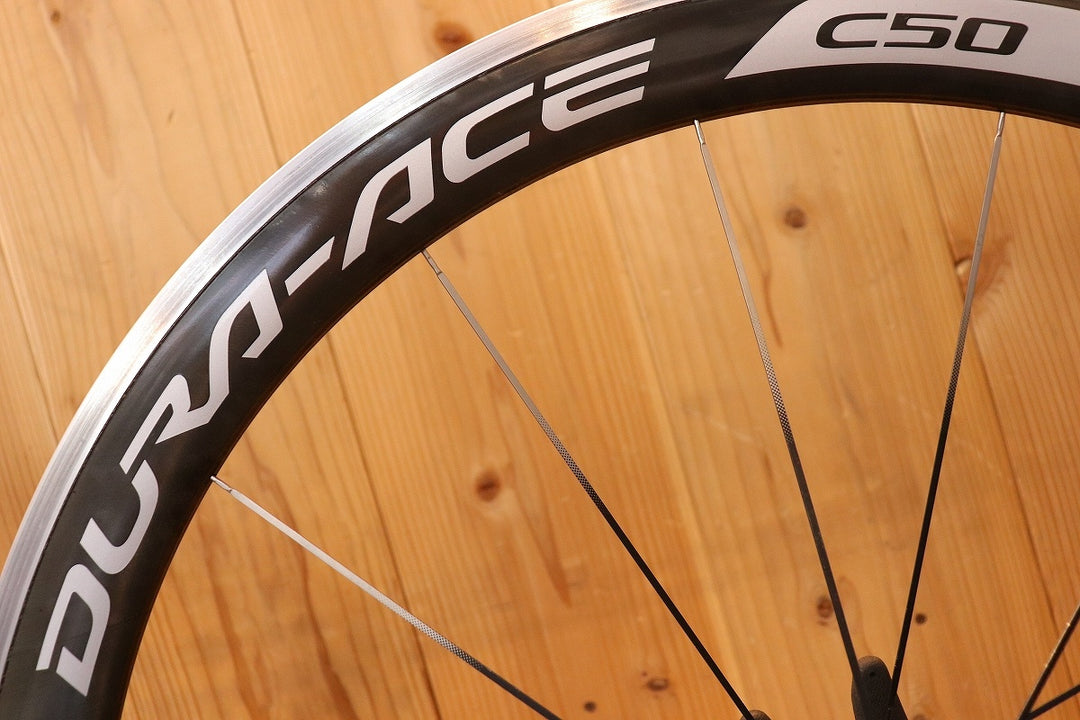 シマノ SHIMANO デュラエース DURA-ACE WH-9000 C50 CL アルミ カーボン クリンチャー ホイールセット シマノ 11S/12S 【芦屋店】