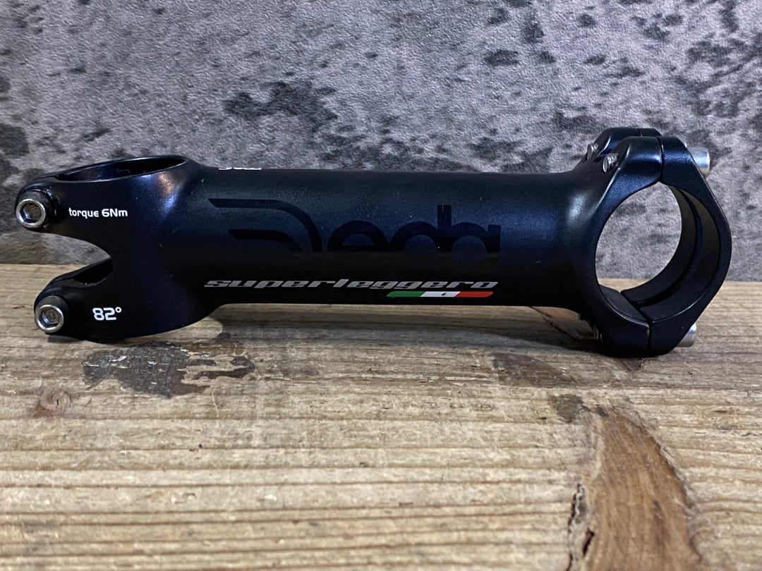 JP408 デダエレメンティ Deda Superleggero アルミ ステム 黒 120mm 82° Φ31.7 OS