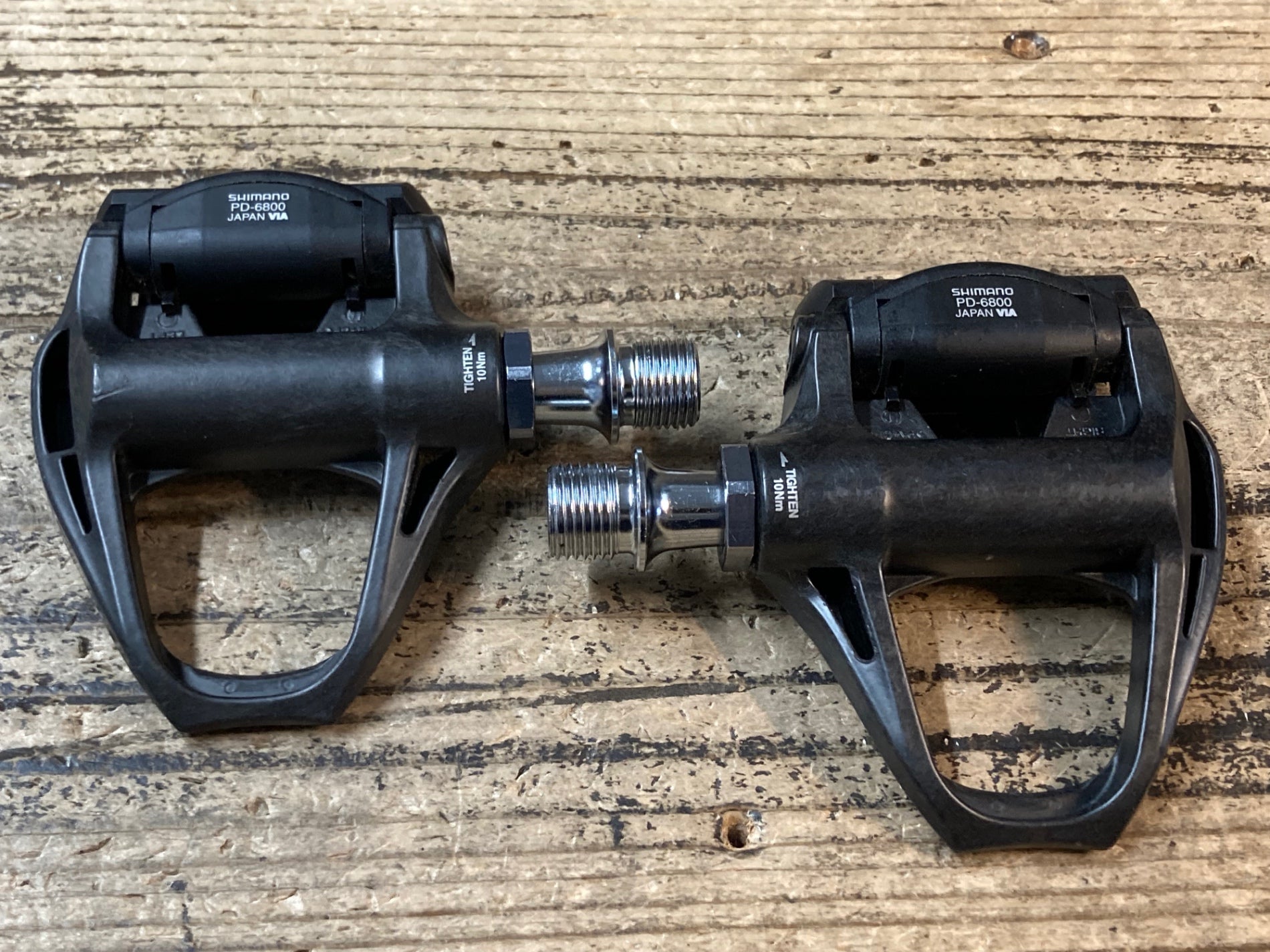 JU017 シマノ SHIMANO アルテグラ ULTEGRA PD-6800 ビンディングペダル