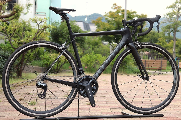 クオータ KUOTA カーン KHAN 2016年モデル Mサイズ シマノ アルテグラ 6870 MIX DI2 11S カーボン ロードバイク 【芦屋店】