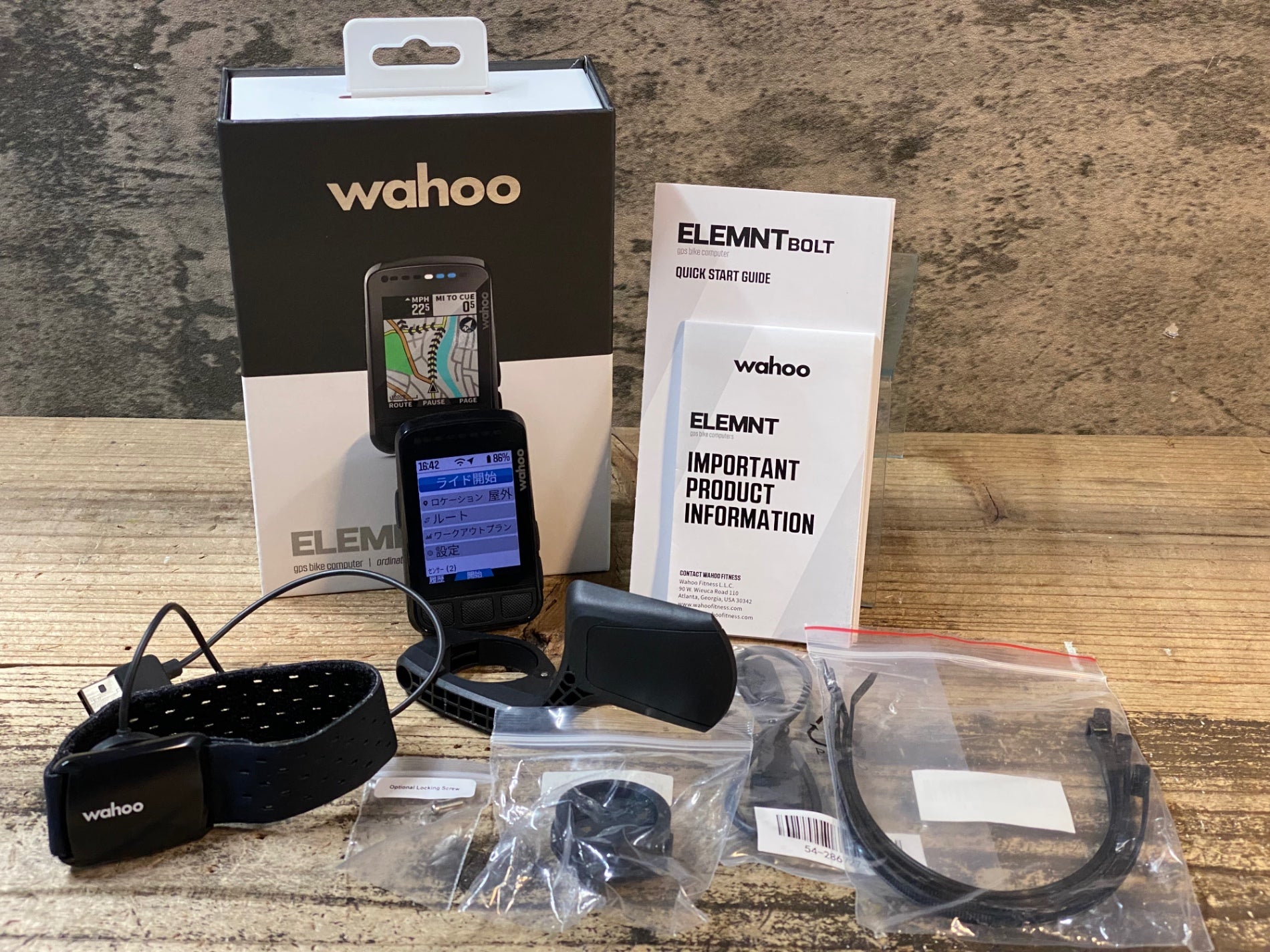JR707 ワフー Wahoo エレメント ボルト ELEMNT BOLT WFCC5 V2 サイクル