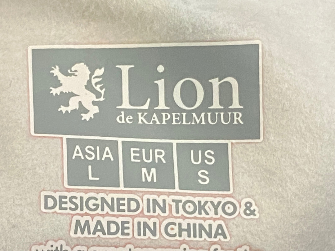 JO624 リオンドカペルミュール Lion de KAPELMUUR 長袖 サイクルジャージ バーガンディ チェック L 裏起毛