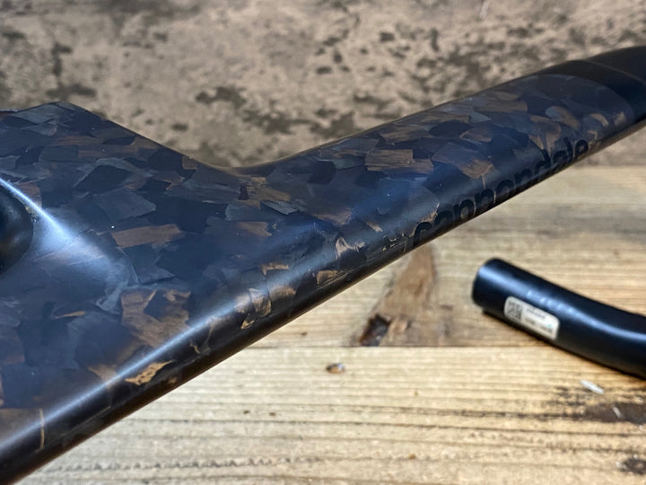 KK080 CANNONDALE SYSTEMBAR R-ONE CARBON ONE-PIECE HANDLBER 400-90mm ※カバー、フィラー、マウント欠品
