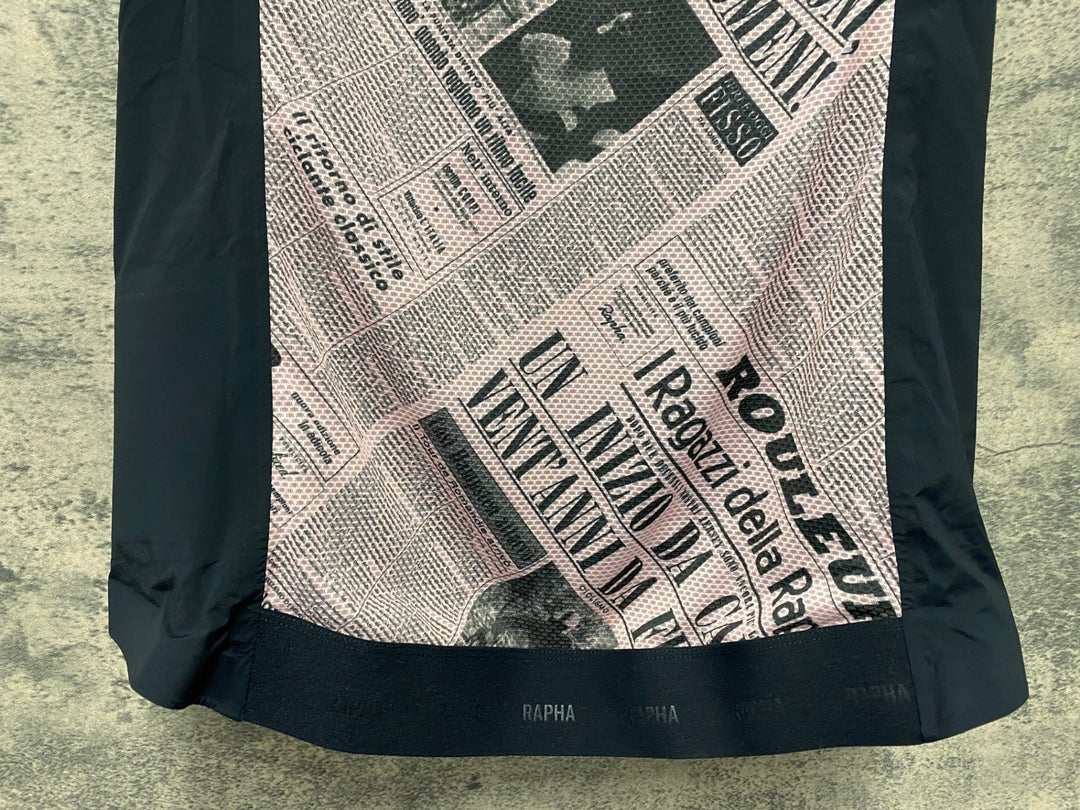 JV357 ラファ Rapha WOMEN'S PRO TEAM GAZZETTA GILET サイクルベスト ジレ 黒 M レディース