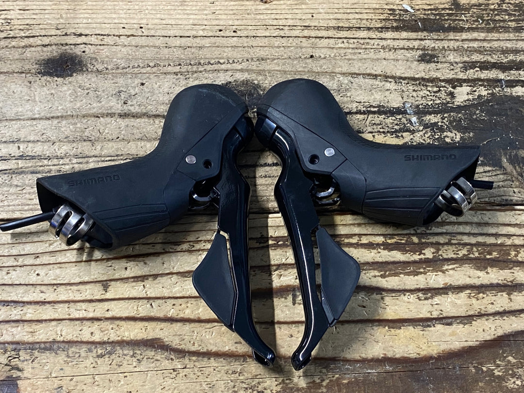 JD321 シマノ SHIMANO 105 ST-R7020 / BR-R7070 STIレバーセット 2×11S 油圧ディスクブレーキ