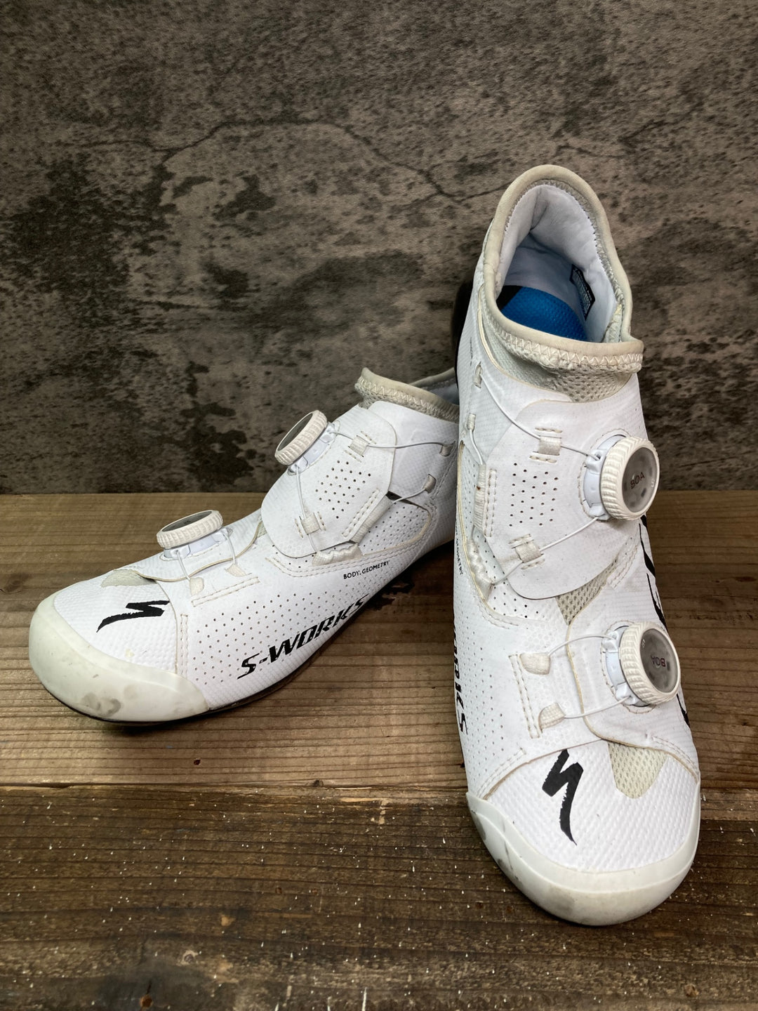 IN586 スペシャライズド SPECIALIZED エスワークス S-WORKS アレス Ares ビンディングシューズ SPD-SL 白 EU40