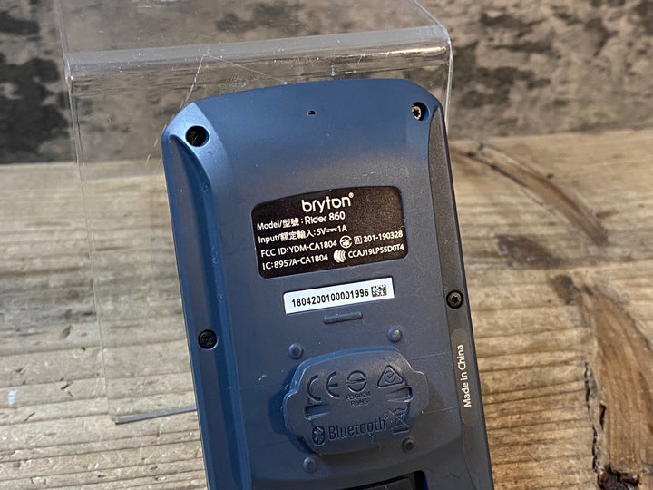 JU764 ブライトン bryton ライダー Rider 860 サイクルコンピューター 動作確認済