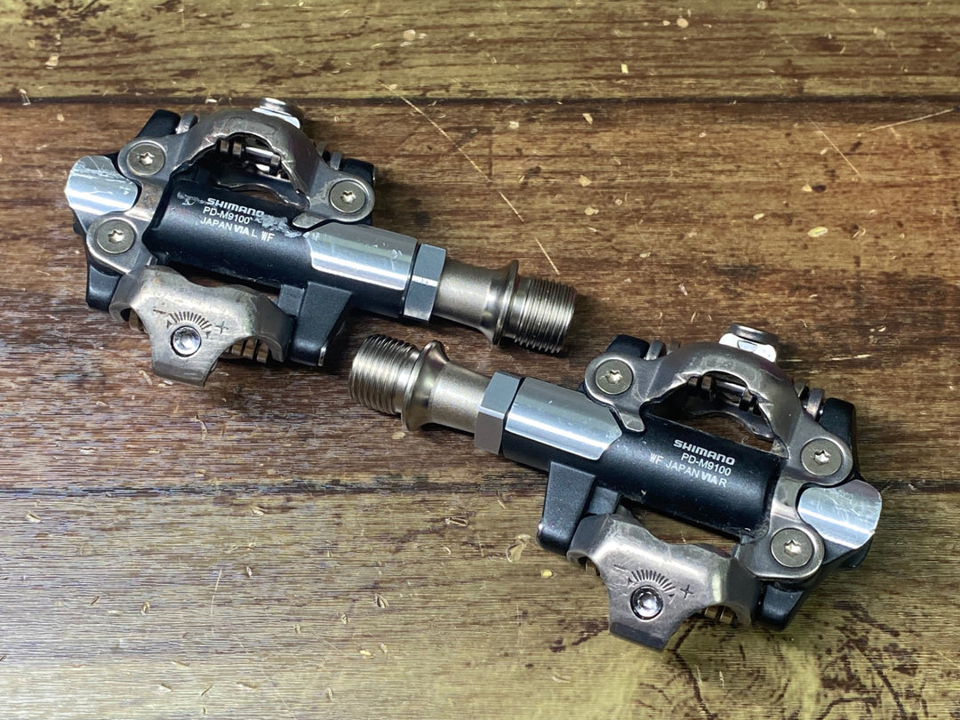 JJ711 シマノ SHIMANO XTR PD-M9100 ビンディングペダル SPD