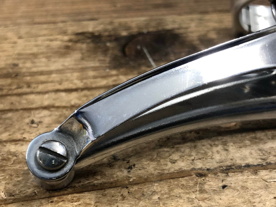 KJ076 カンパニョーロ CAMPAGNOLO CROCE D'AUNE フロントディレイラー 2S バンド式 Φ28.5