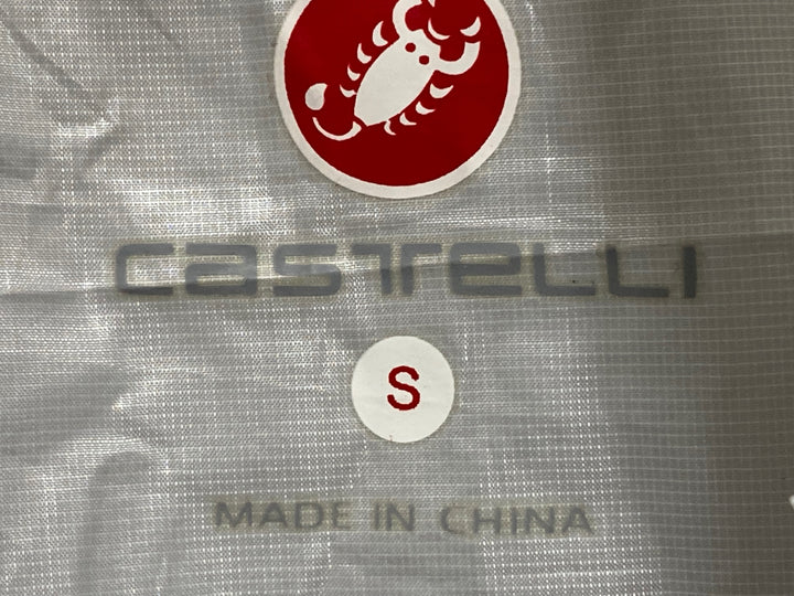 KM218 カステリ CASTELLI サイクルベスト ジレ 白 S