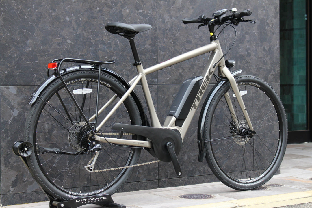 【店頭受け取り限定】トレック TREK VERVE＋2 2021年 Mサイズ シマノ アリビオ M3100 MIX 9S アルミ クロスバイク E-BIKE 【福岡店】