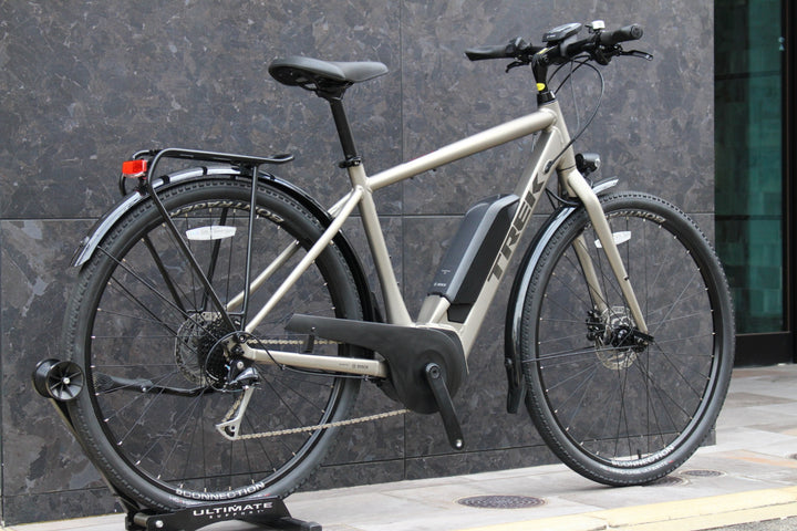【店頭受け取り限定】トレック TREK VERVE＋2 2021年 Mサイズ シマノ アリビオ M3100 MIX 9S アルミ クロスバイク E-BIKE 【福岡店】