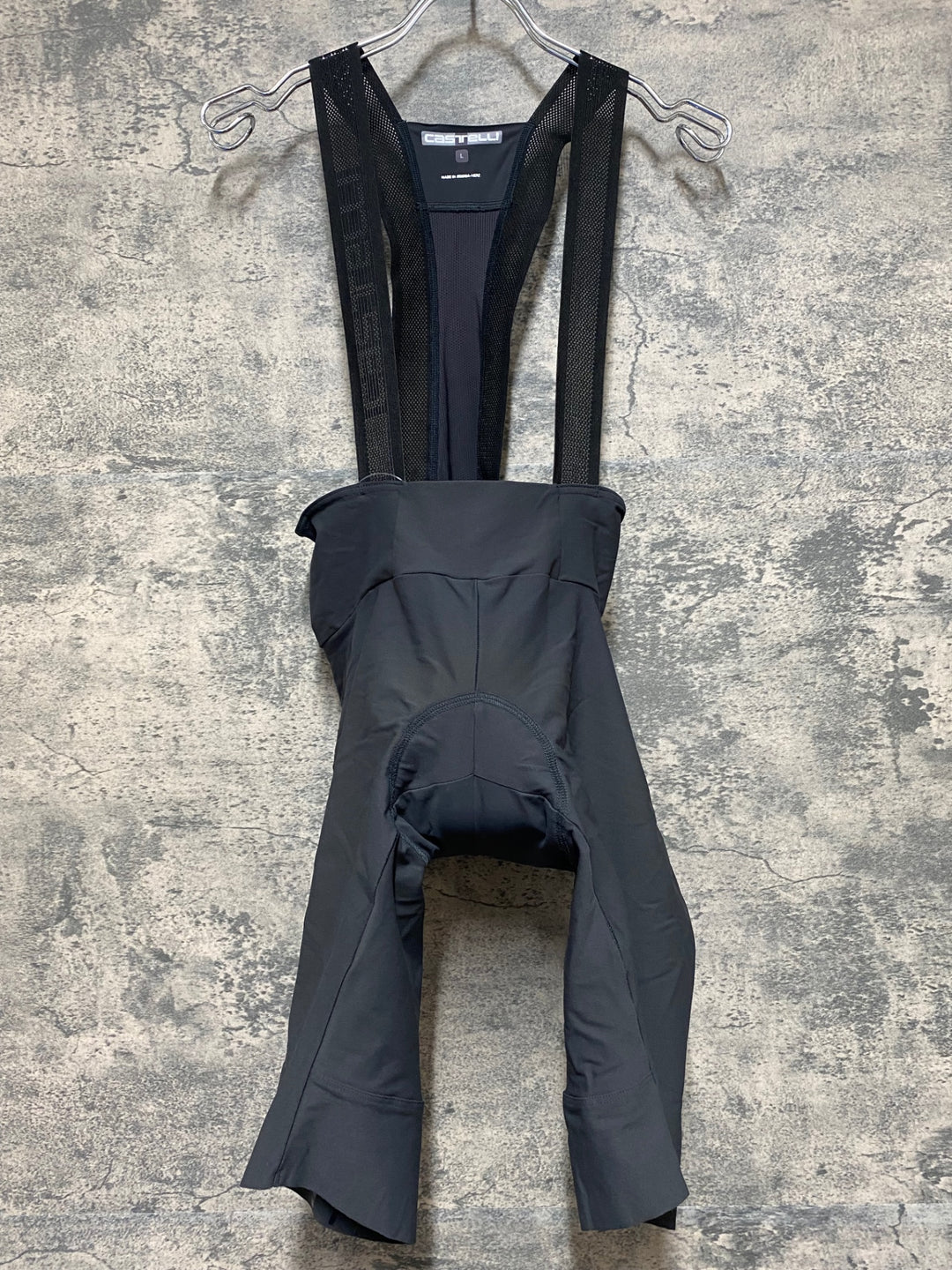 JP533 カステリ CASTELLI ビブショーツ グレー L