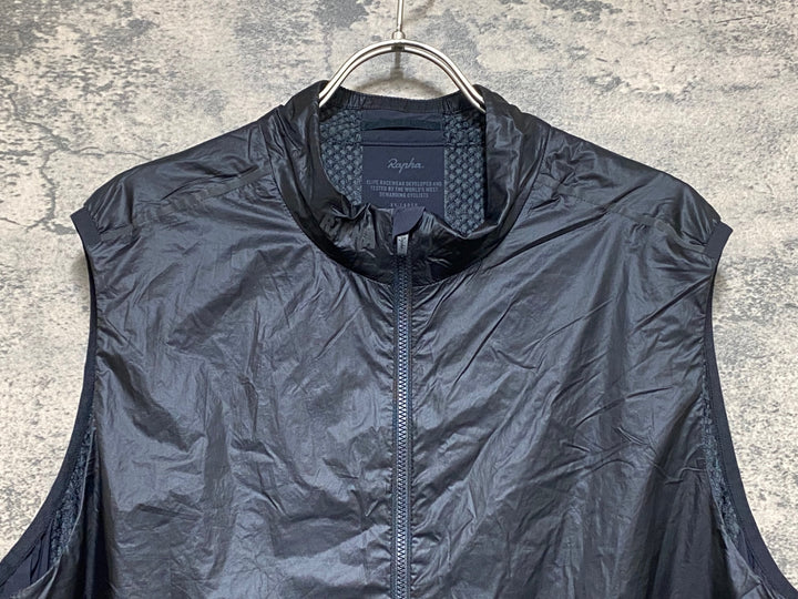 KP824 ラファ RAPHA PRO TEAM INSULATED GILET サイクルベスト ジレ 黒 XXL