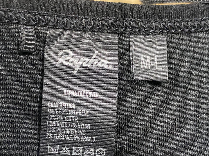 KN755 ラファ Rapha TOE COVER 黒 M-L